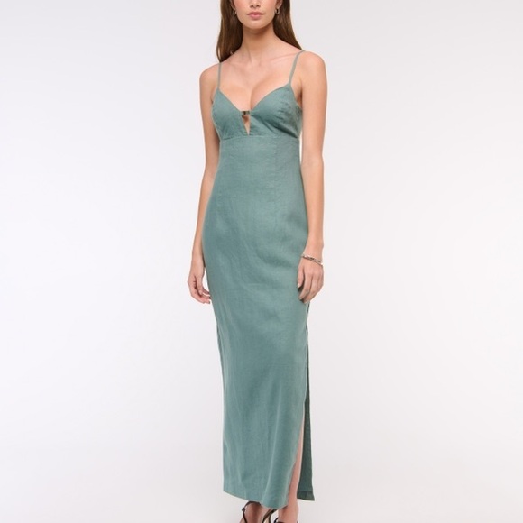 Abercrombie & Fitch Dresses & Skirts - Abercrombie & Fitch Seafoam Midi Dress Sundress